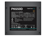 Deepcool PK650D 650W 80 Plus Bronze - 1201378 - zdjęcie 3